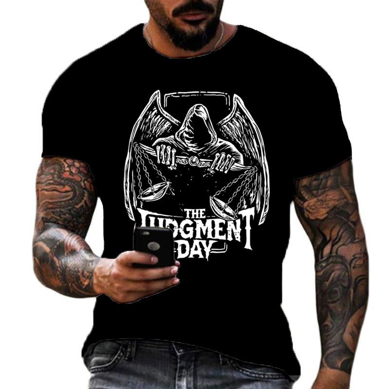 2025 Summer Men's 2D Printing Famous Wrestler Rhea Ripley T-shirt Children's Street Round Neck Sports Large Top
