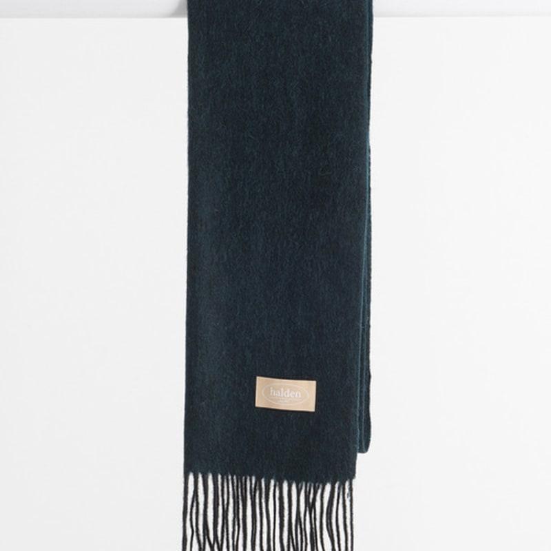 Halden zweifarbiger Kaschmirschal (M001_dunkelgrün)