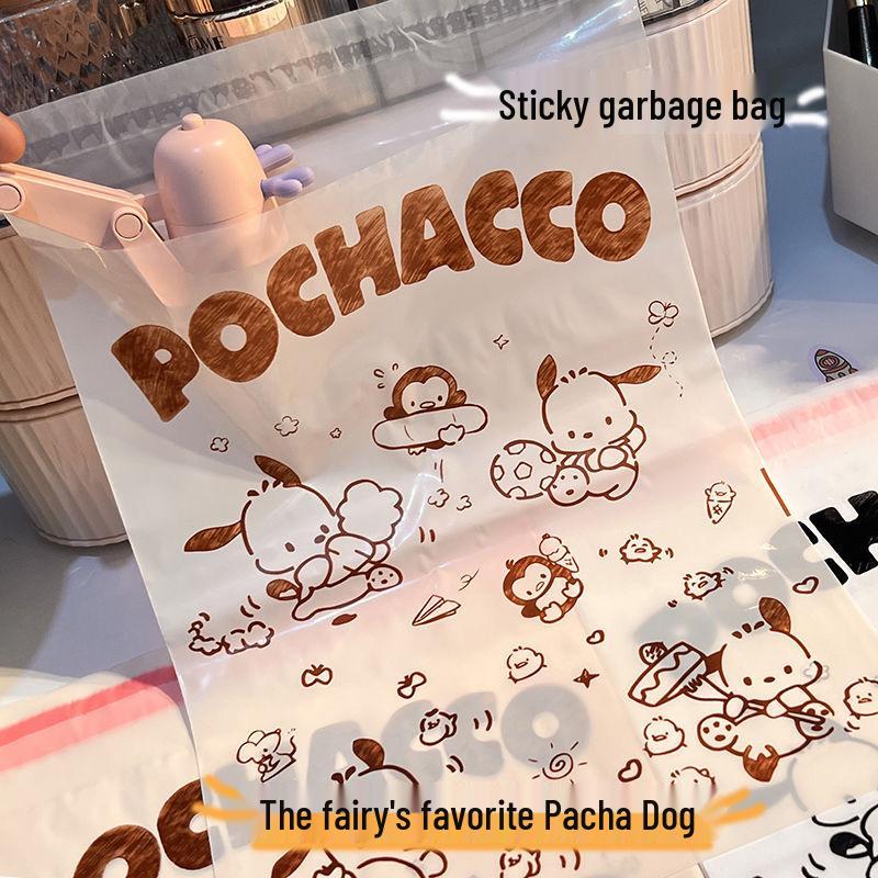 Car & Desk Universal Disposable Trash Bags with Cartoon Design