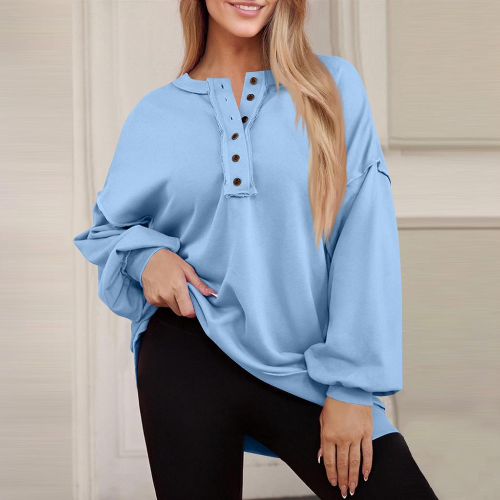 Women Tops Long Sleeve R-Neck Shirts Fall Fashion  Casual Business Tunic Blouses