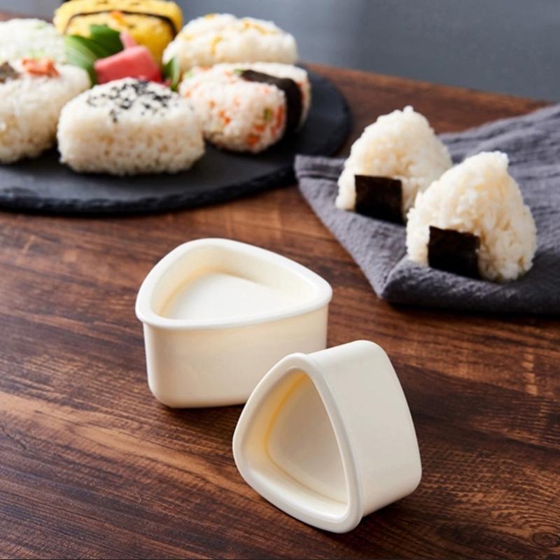 

Форма для приготовления суши своими руками, Пресс для еды, Антипригарный, Прямоугольный, Треугольный, Набор для суши, Японские инструменты, Кухня, Бенто, Онигири, Набор для рисовых шариков 5PCS