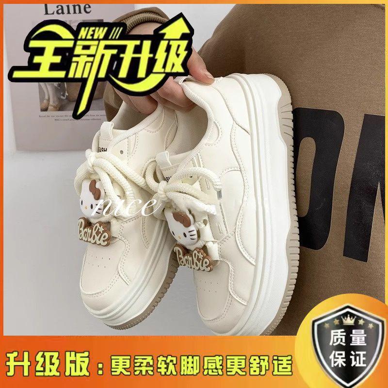 

Весенне-летняя нишевая взрывная смена kt cat большая голова белые туфли детская платформа 2025 новая спортивная и повседневная универсальная обувь для скейтборда 40