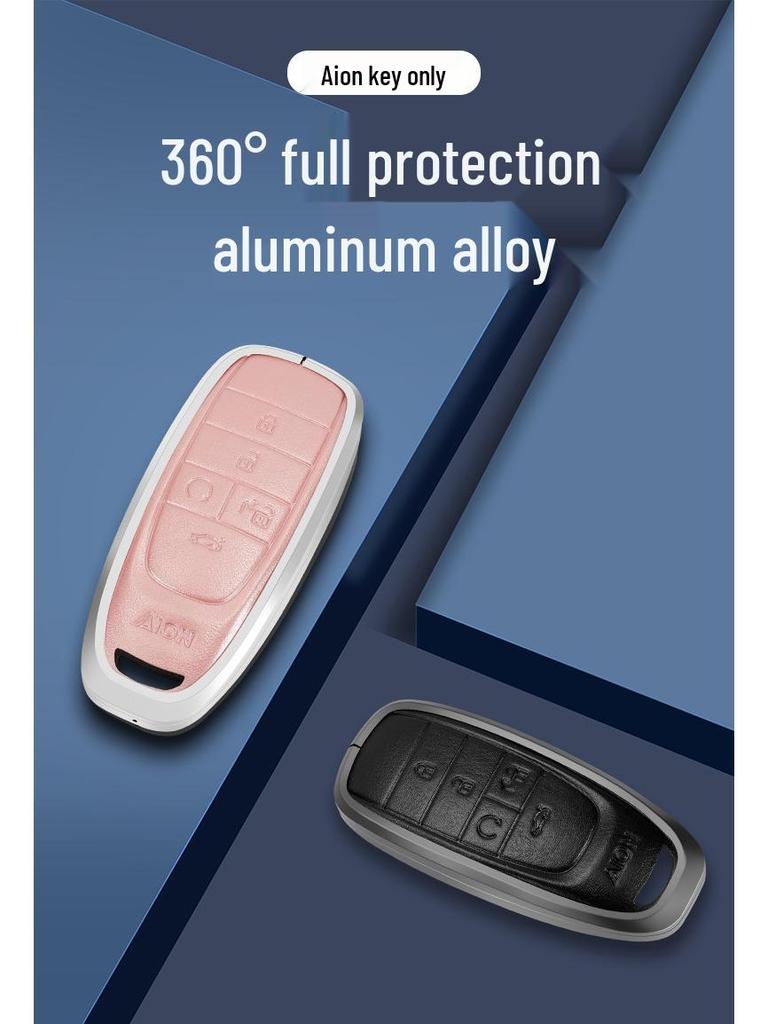 Compatible Key Cover for GAC Trumpchi Aion Models: LX, 630, IA5, Aions, VY - Protective Shell with Buckle