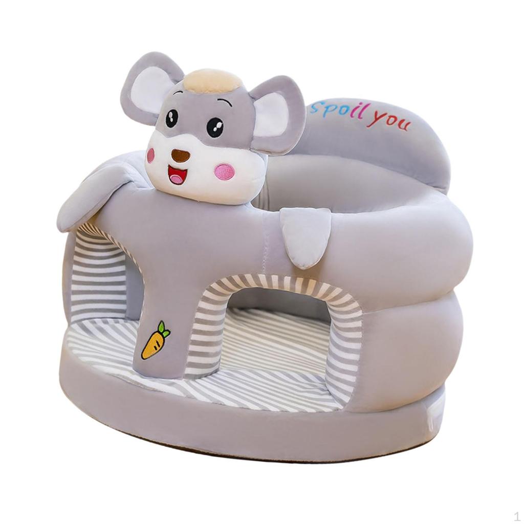 Baby Seat Chair Learning Sitting Support Sofa for Floor Car Indoor Penguin