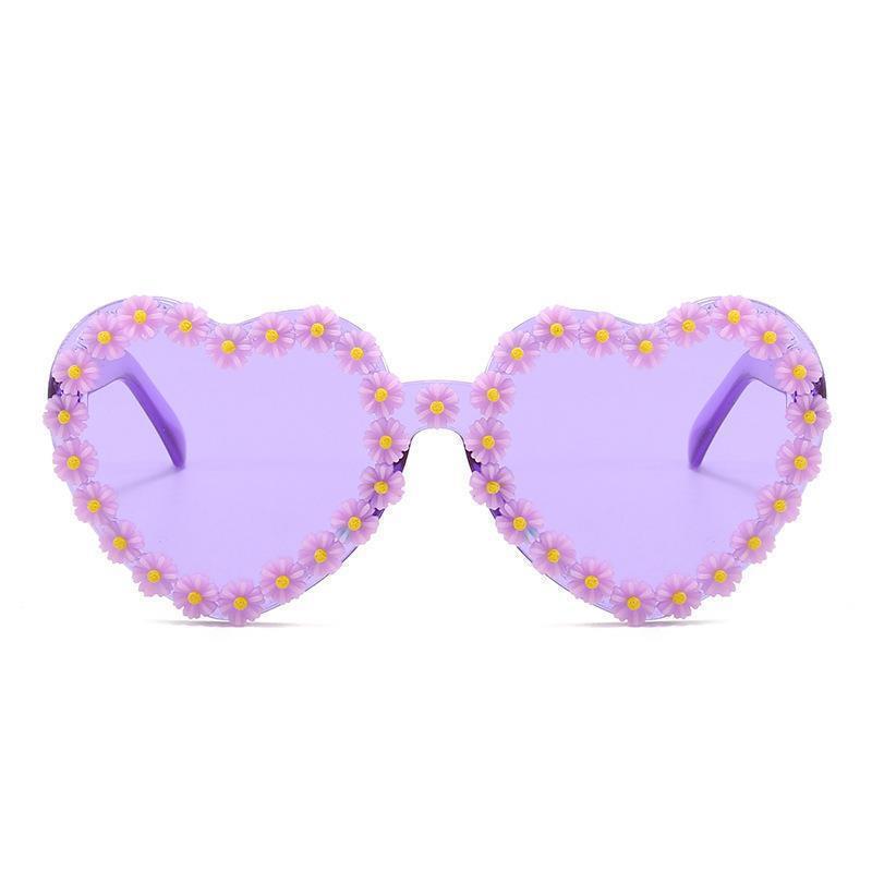Fashion Heartshaped Sunglasses With Uv Protection For Women And Men Diy Frame
