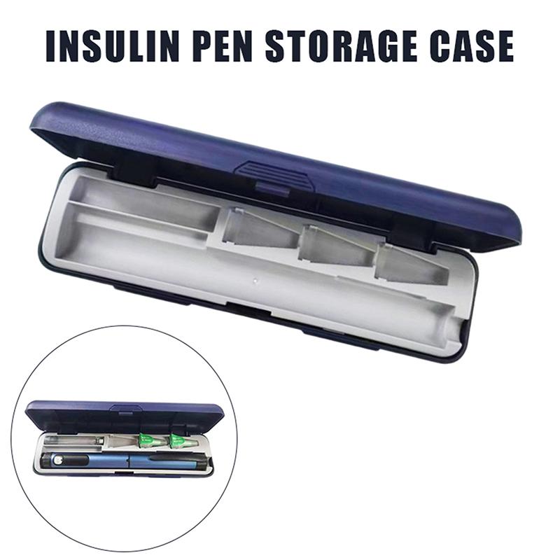 Insulin Pen Storage Box Portable Universal Durable Organizer for Traveling Medical Insulin Cooler Bag Diabetes Use
