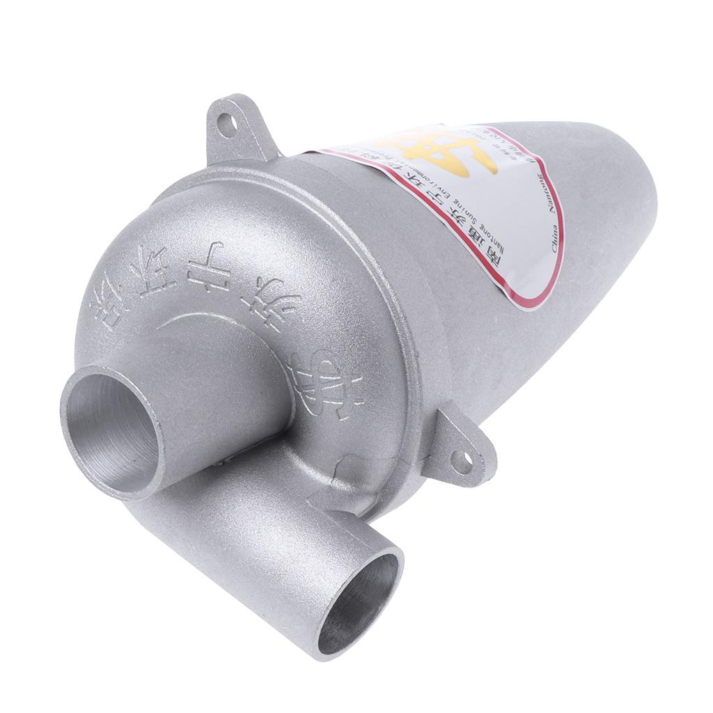 Dust Cyclone DIY Turbocharged Fifth Generation Industrial Dust Collector Canister Vacuum Home Cleaning with Flange Base
