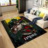 Hades Zagreus Gioco Giocatore RPG Tappeto Area, Tappeto Tappeto per Soggiorno Camera da Letto Divano Zerbino Decorazione, Tappetino Antiscivolo per Gioco Bambini