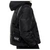 Emporio Armani Verstellbarer Schultergurt Logo Umhängetasche Herren Umhängetasche Schwarz 7X000391-AF19722-UC001