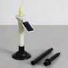 4/6pcs Halloween Solar Candle Lights 2 in 1 Ground Lamp Decorative Desktop Candle Lamp  Outdoors