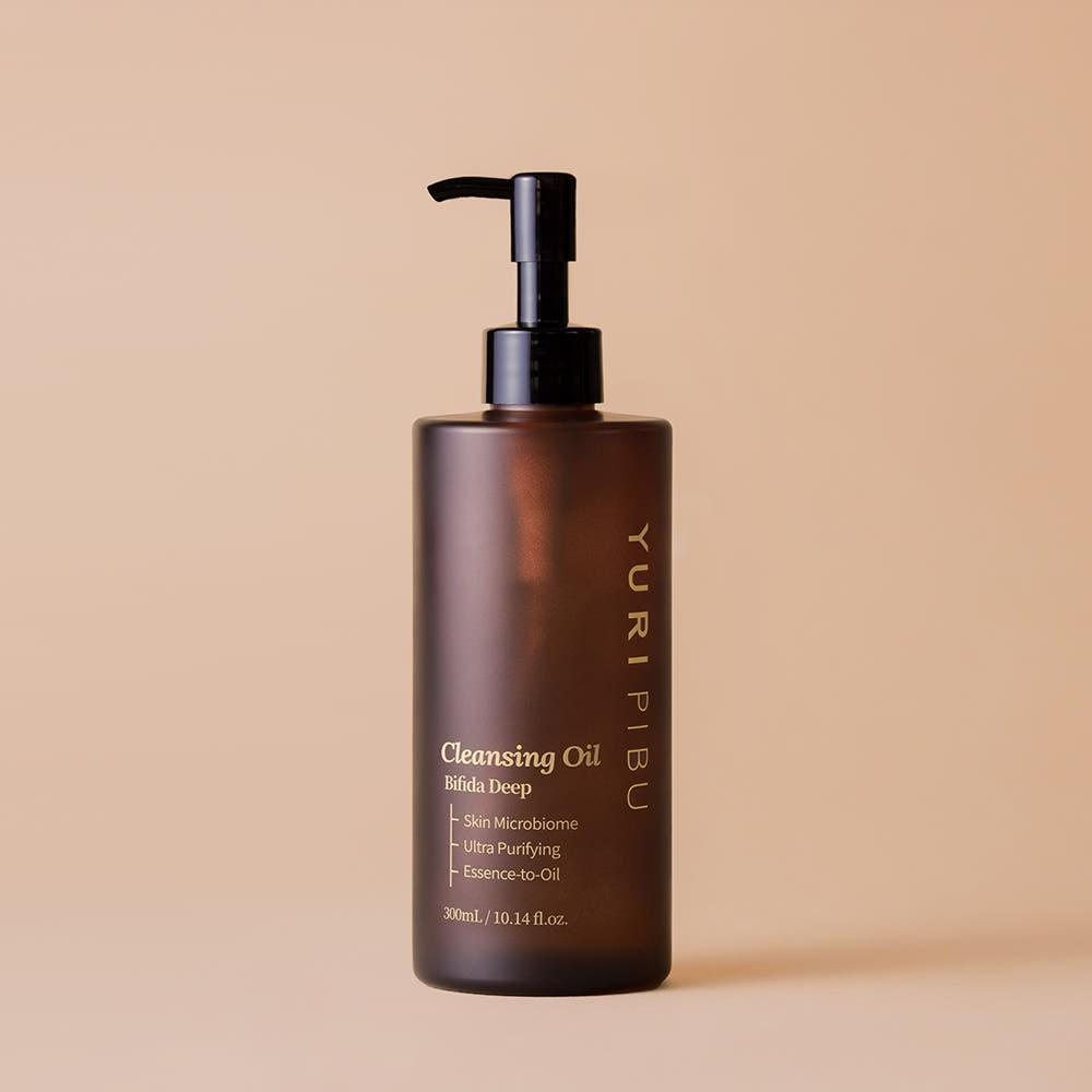 YURIPIBU Bifida Deep Cleansing Oil Makeup Remover Daily Facial Cleanser 300ml