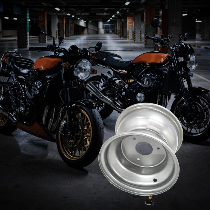 Vylepšená 8palcová železná kola s vylepšenou bezpečností a snadnou DIY instalací. Silné motocyklové pneumatiky pro písek/bláto.