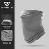 WRELS Ice Silk Sun Protection Face Mask with Ear Loops and Neck Guard, Anti-UV and Breathable for Driving and Cycling, Unisex Summer Neck Gaiter