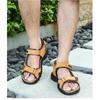 Sandalen Herren Dicksohlige Offene Zehen Herren Strandschuhe Weichsohlige Übergröße Outdoor Freizeitschuhe