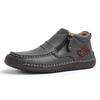 Men's Outdoor Casual Shoes Slip-on Flats Leather Shoes High-top Shoes Large Sizes Ankle Boots Formal Shoes 38-50