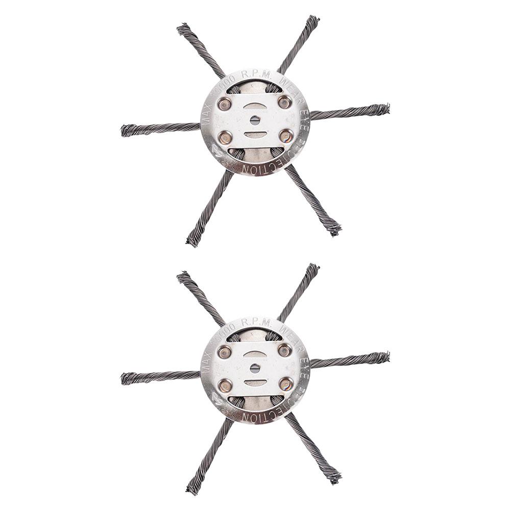 Lawn Mower Head Weed Eater Adapters Kit Weed Eater Trimmer Head Brush Cutter Steel Head for Electric String Trimmer Weed Eater