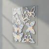 Static PVC Window Sticker Rainbow Prism Butterfly Pattern Home Decoration Anti Collision Glass Sticker
