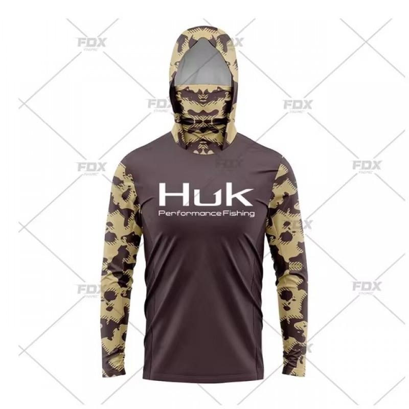 Quick-Dry Fishing Hoodie Men Women Long Sleeve UV Protection Fly Apparel Outdoor Sun Top