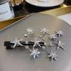 New Hair Clips Bling Star Rhinestone for Women Girls Female Hair Accessories Headwear Girls Big Hairpins Bangs Clip