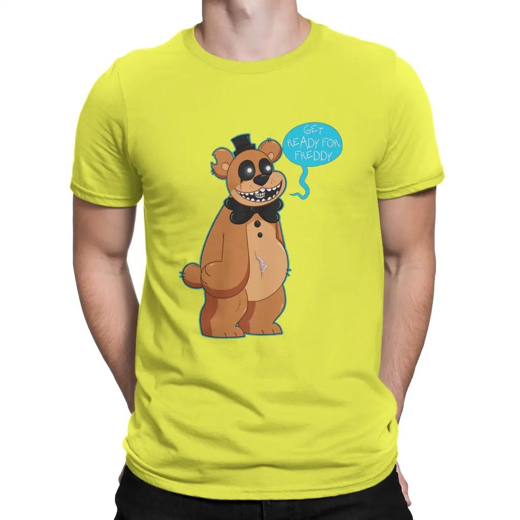 Ready For F-Freddys Hip Hop TShirt F-Fazbears Leisure T Shirt Newest Stuff For Adult