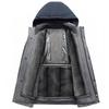 Men's High-End Winter Business Casual Down Jacket with Detachable Goose Down Liner - Middle-aged Dad's Style.