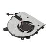 CPU Cooling Fan ABS Aluminum Alloy 4Pin Connector Easy Installation Laptop Cooling Fan for Inspiron 13 7390 7391