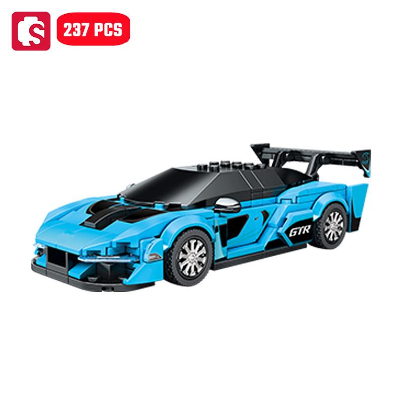 

SEMBO Cool Fission Sports Car Assemblage Building Blocks Kits MOC Racing Vehicle Model Bricks Kids Toys for Boys Christmas Gifts no box