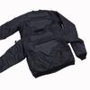 VTM Style 23FW Modell Alpha Racing Design Air Force Bomberjacke aus schwarzer Baumwolle für Herbst/Winter Wärme