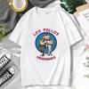 Men's T-shirt LOS POLLOS Hermanos Funny Printed Men Fashion Casual Short Sleeves Cotton Breathable T-shirt Chicken Brothers Tee