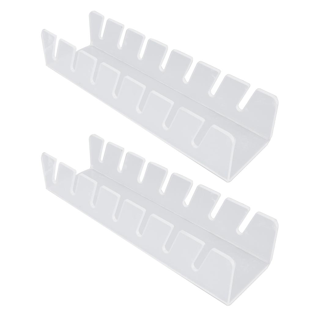 2pcs Baseball Hat Storage Rack Well Organization Acrylic Baseball   Display Stand for 7pcs   Each Rack