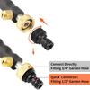 Jet High Pressure High Pressure Cleaner, Portable Hydrojet High Pressure Cleaner Garden Hose End, Glass Window Cleaning Sprayer Home Garden Car Water