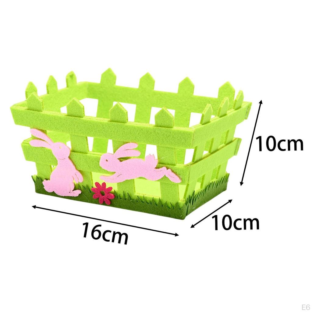 Prefilled Easter Basket Fillers Gift Doll Organizer Stuffed Animals Rabbits Bulk for Carnival