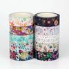 NEW 1PC. 10M Decorative Plant Flowers Leaves Washi Tape Set Scrapbooking Journaling Adhesive Masking Tape Cute Papeleria