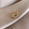 Eometric Ring Xiaohongshu Same Index Finger Ring High Sense Jewelry Women
