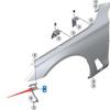 BMW 5 Series G30/G31 Fender Brackets - 41007440424, 41007440423 Suitable