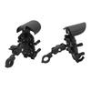 Motorcycle Phone Mount 8 Claw Shock Absorption Silicone Pad Anti Theft Bike Phone Holder for 11 To 27mm Handlebar