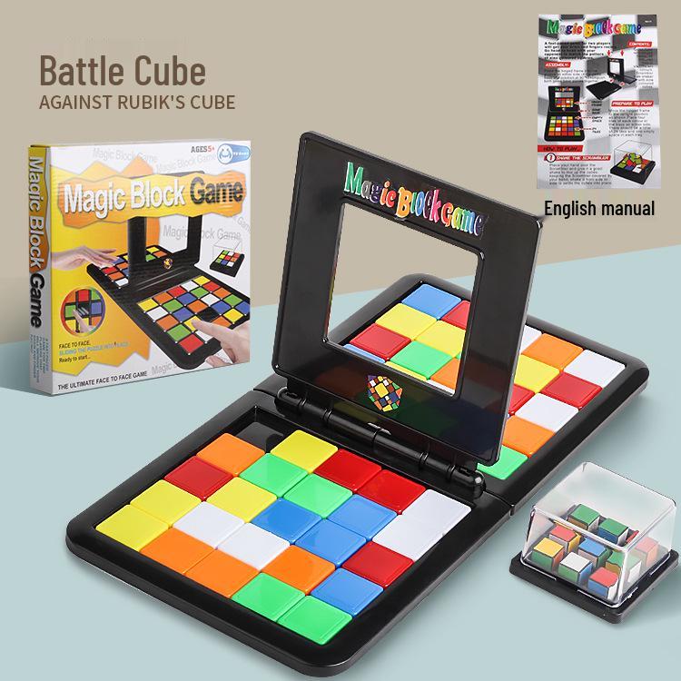 “Interactive Children s Battle Cube Puzzle Game”