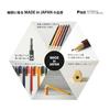 Pizz Pencil-Style Mechanical Pencil & Eraser | Full Rubber Grip, Made in Japan, 0.5mm [Deep Green] | Pizz First Mechanical Pencil, Hexagonal Design,