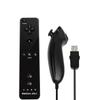 2in1 For Nintendo Wii Controller Set W/ Motion Plus Wireless Joystick Gamepad Remote Control W/ Silicone Case Video Game Console 1