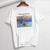 Claude Monet New Summer Female Art Printed Unisexs Tshirt Short Sleeve Casual Letter Harajuku Ins Tops Tees Unisexs Clothing