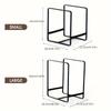 4/2/1pcs kitchen cabinet plate storage countertop dish rack drawer dinner plate partition drain rack layered storage rack
