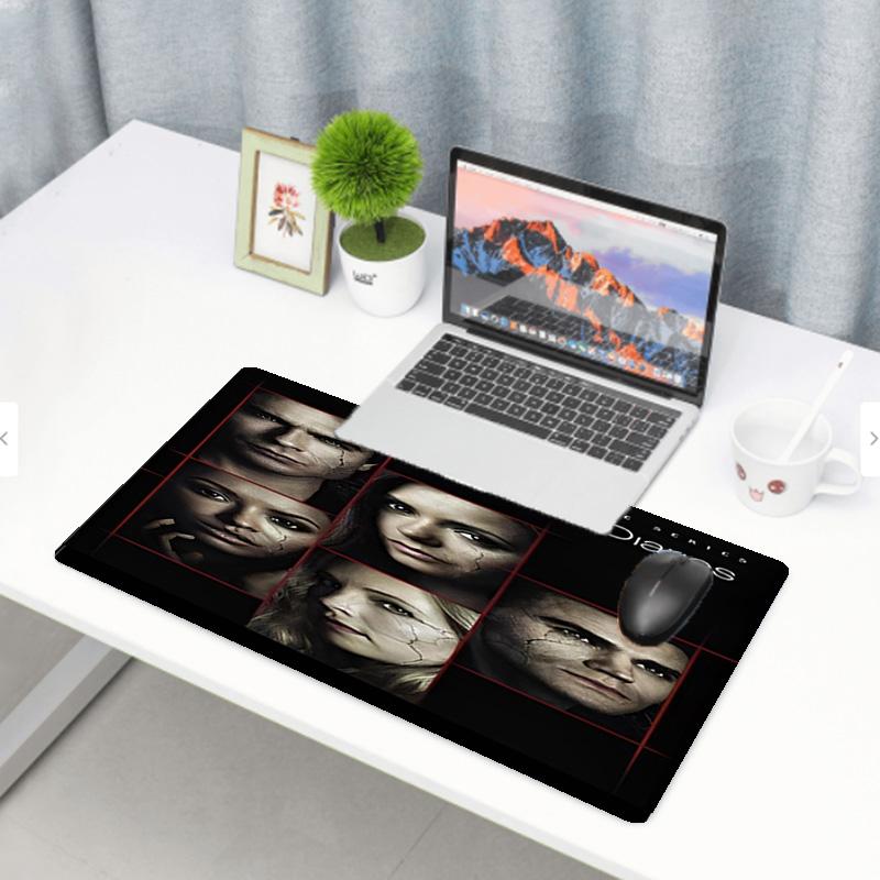 The Vampire Diaries Print Mouse Pad, Anti‑Slip Desktop keyboard Mat, for PC Laptop Gaming Working Daily Use, Cool Festival Surprise Gift