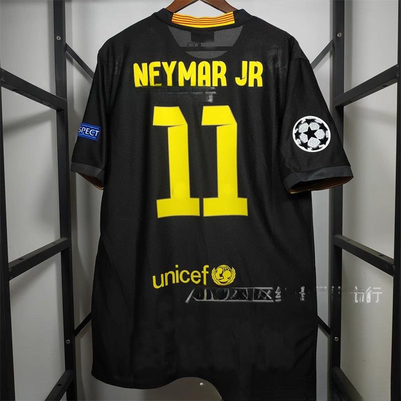 Maglia Barcelona 10-11 14-15 Casa N.. 10 No. 11 Maglia da calcio Neymar Maglia retrò