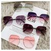 Large Frame Rhinestone Sunglasses UV Protection Women Diamond Studded Glasses Outdoor Crystal Shades