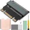 ZHUROUPU NGFF Key NVMe Extension Adapter for 22x30mm 22x42mm Compatible with ThinkPad X270 X280 T470 T480 L480 Includes Driver and SSD Screws B+M