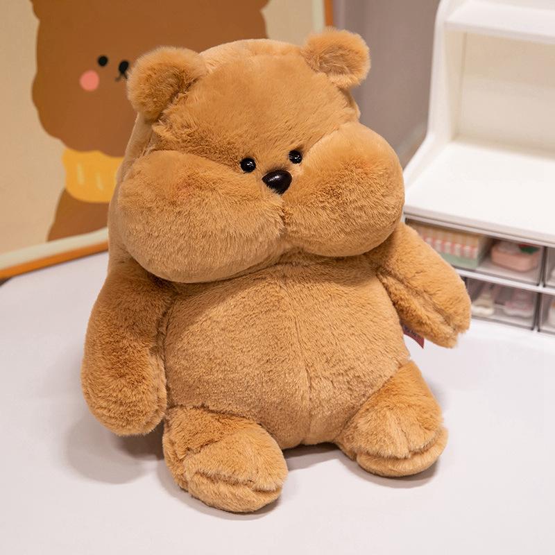 Cute Cute Bear Hug Bear Doll Plush Toy Duckling Rabbit Doll Children Soothing Doll