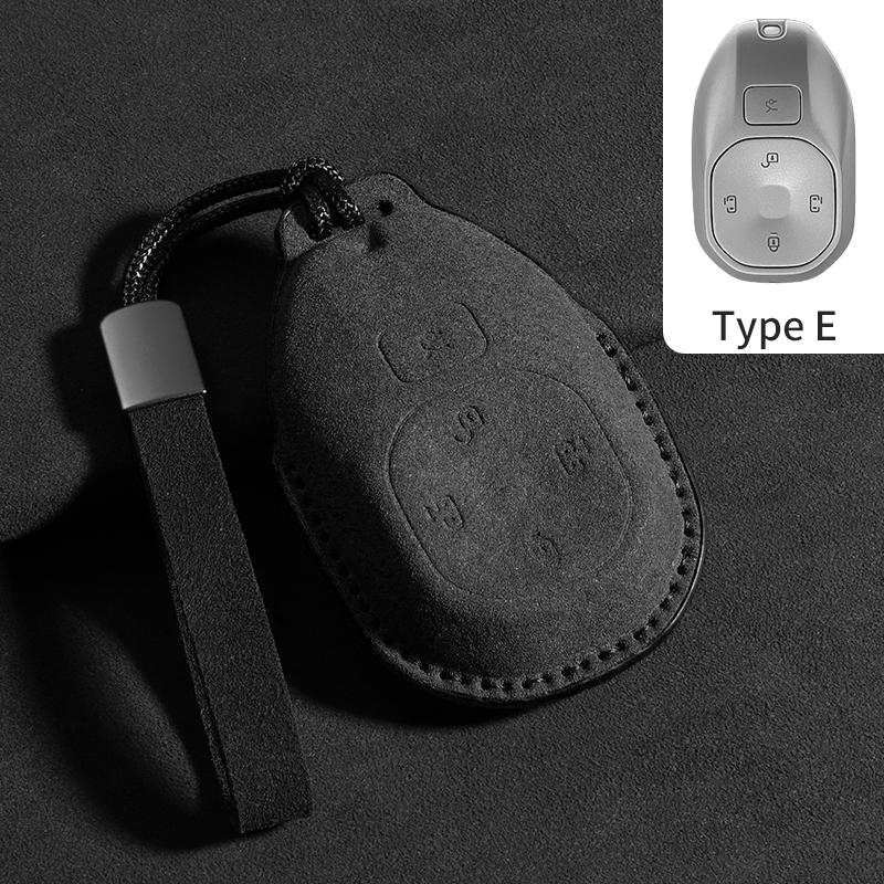 

For Trumpchi Gac Gs3 Gs5 Gs6 Gs4 Gm6 Gm8 Ga3 Ga6 Sgs7 Ga4 Gs8 Suede Car Remote Key Case Cover Shell Keyless Protector Holder Fob