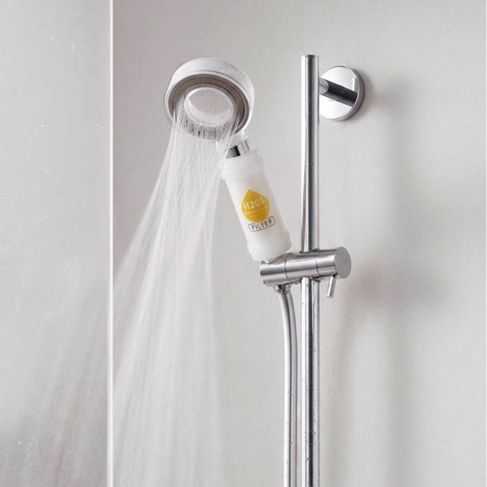 Spa Grade Vitamin C Shower Head Filter Bathing Skincare Shower Purifier Student Dormitory