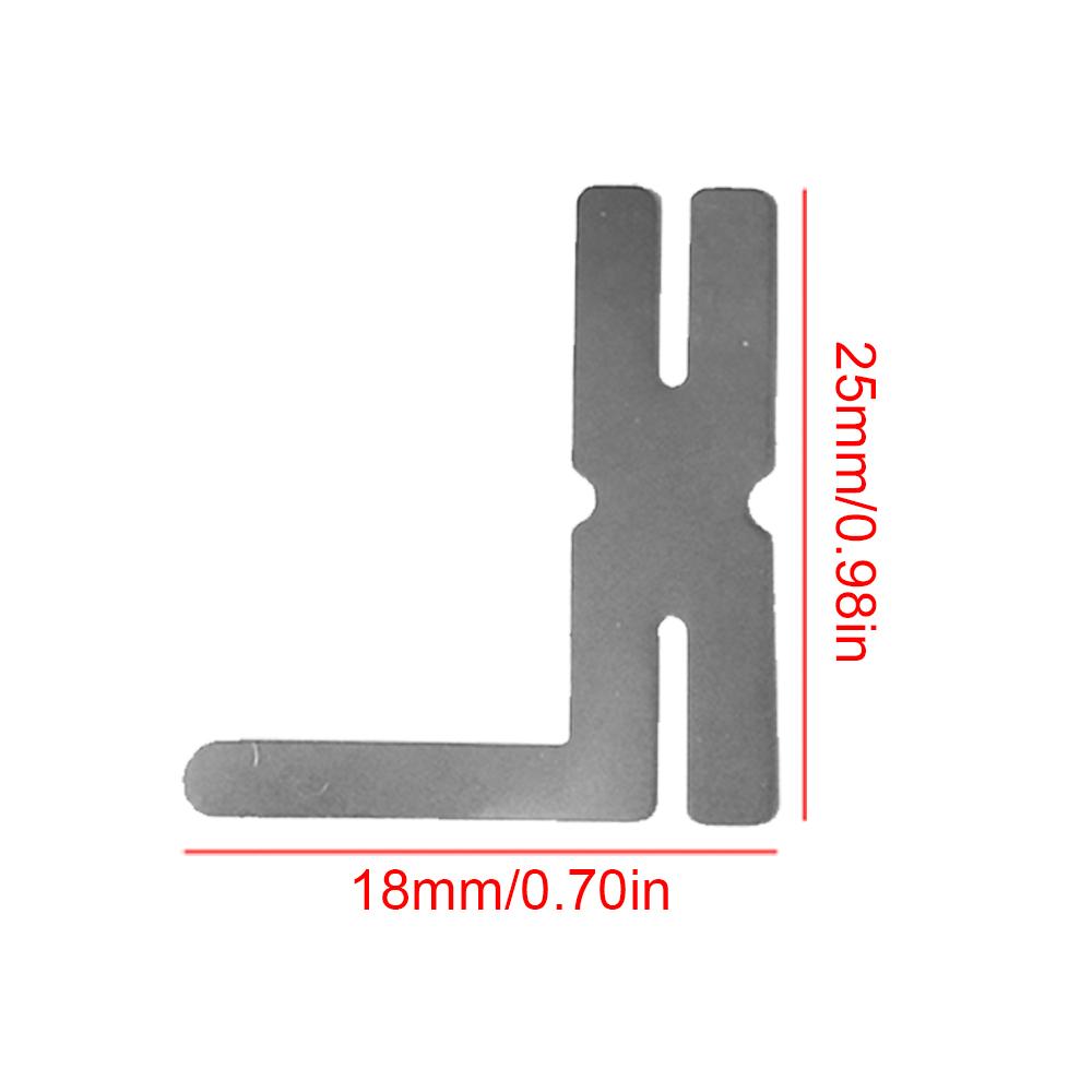 20Pcs Nickel Strip Sheet For 18650 Lithium Battery Pack Spot Welding Connector Tape 0.15mm High Quality Nickel Plated Steel Belt