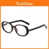 Tr90 Oval Eyeglasses Frame With Blue Light Blocking For Casual Daily Wear
